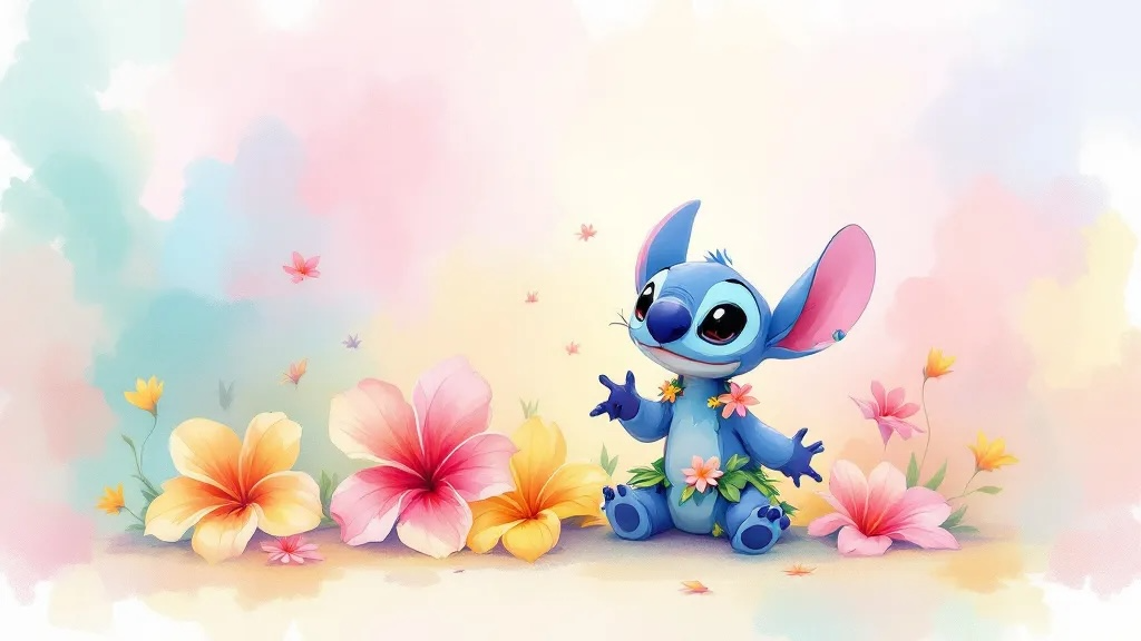 Lilo and Stitch Digital Wallpaper Bundle - Mobile, Tablet & Desktop.
