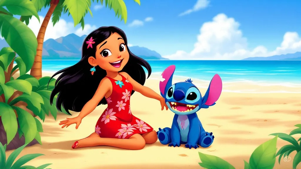 Lilo and Stitch Digital Wallpaper Bundle - Mobile, Tablet & Desktop