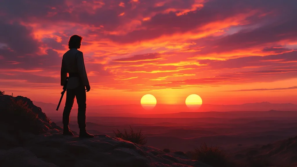 Star Wars digital wallpaper