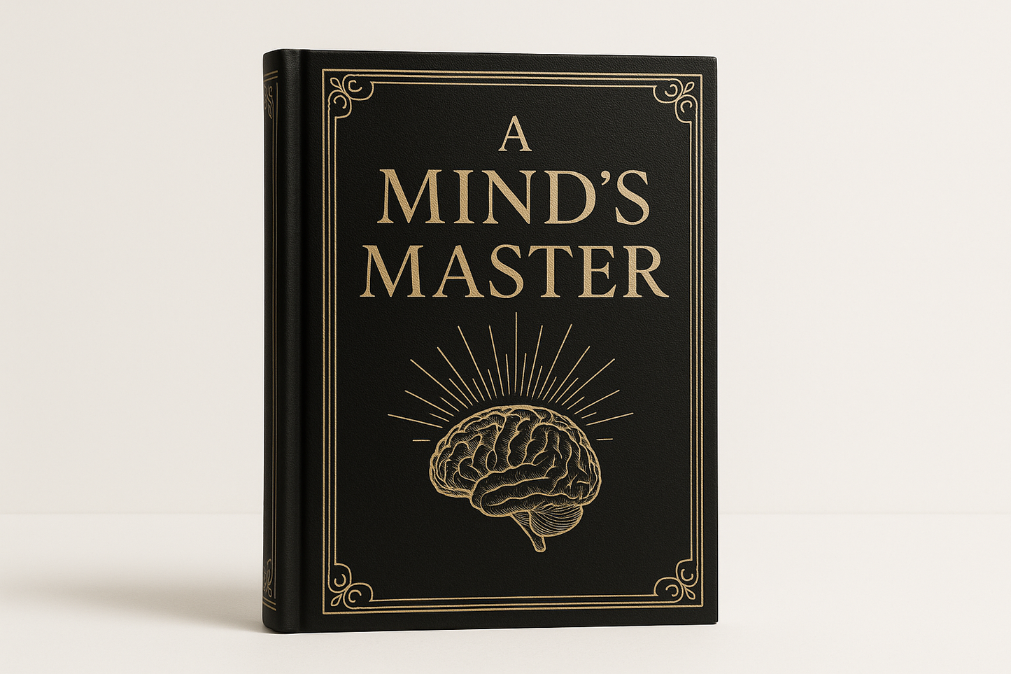 A MIND'S MASTER Book Mockup