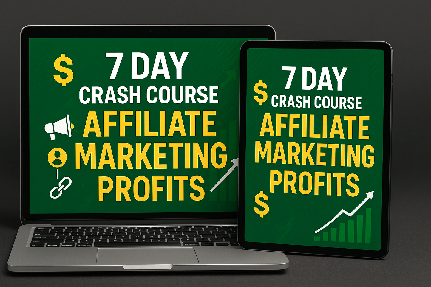 Affiliate Marketing Crash Course Ebook Mockup