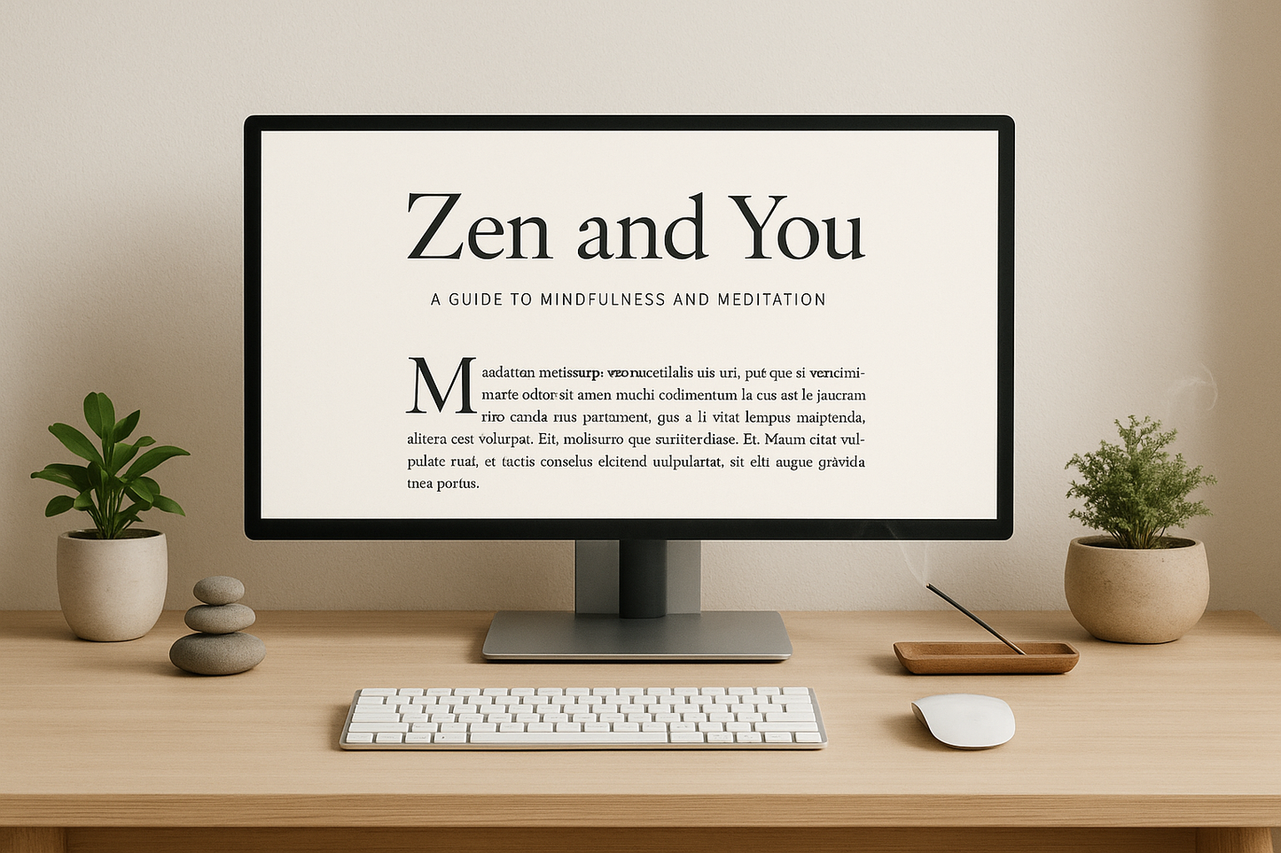 Desktop Reading Experience