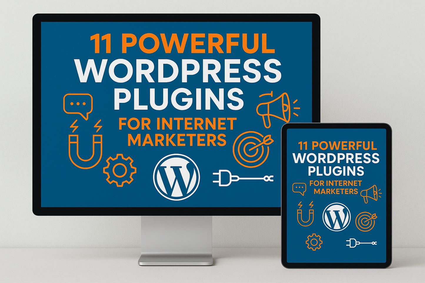 WordPress Marketing Plugins Ebook Mockup
