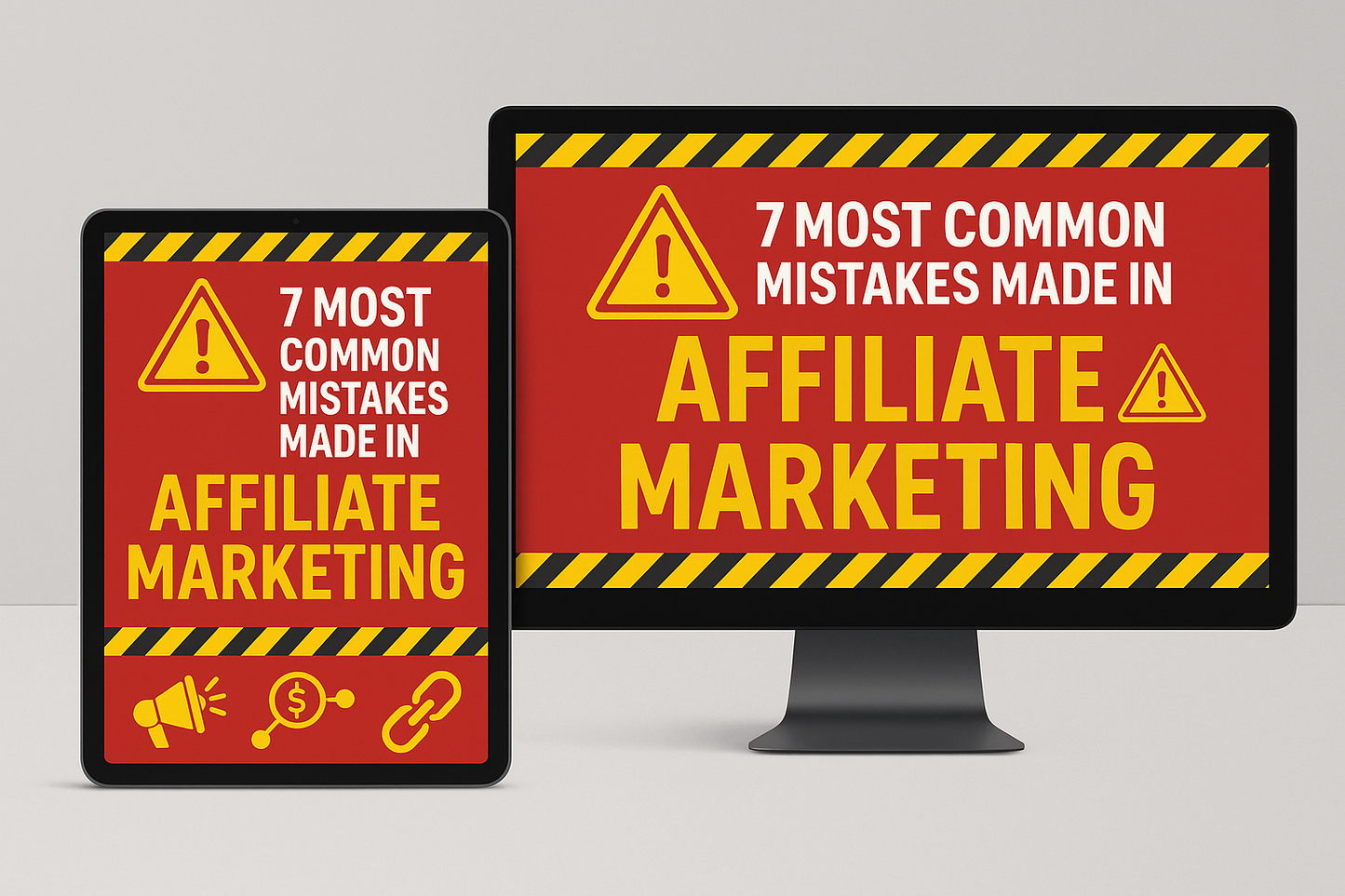 Affiliate Marketing Mistakes Ebook Mockup