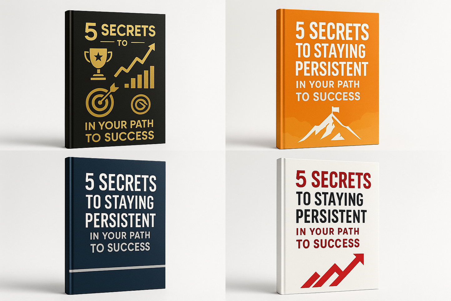 5 Secrets To Staying Persistent In Your Path To Success E-Book.