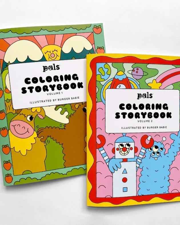 Coloring Story Books.