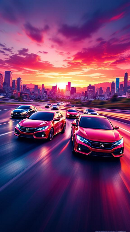 Cars - Honda Digital Wallpaper.