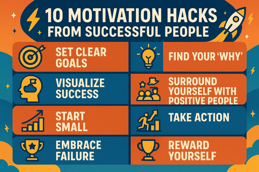 10 Motivation Hacks From Successful People