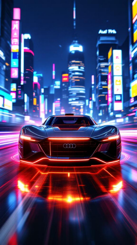 Audi digital wallpaper