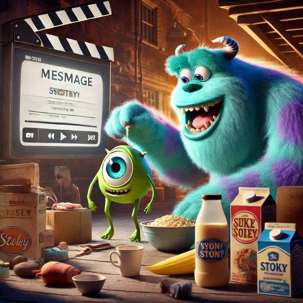 Monster Inc. Stickers