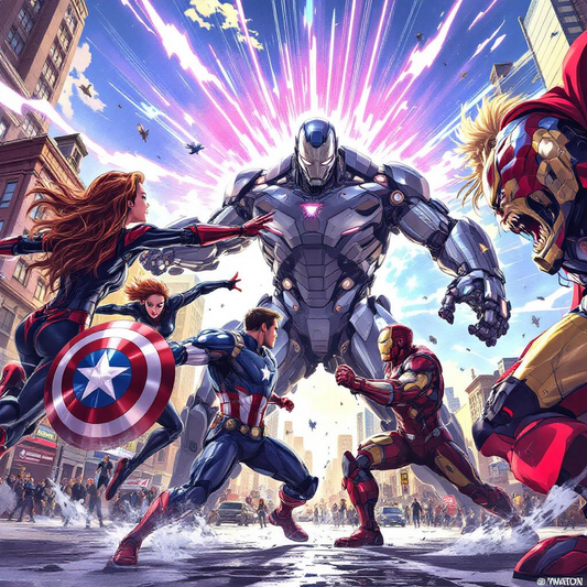Avengers Digital Wallpaper
