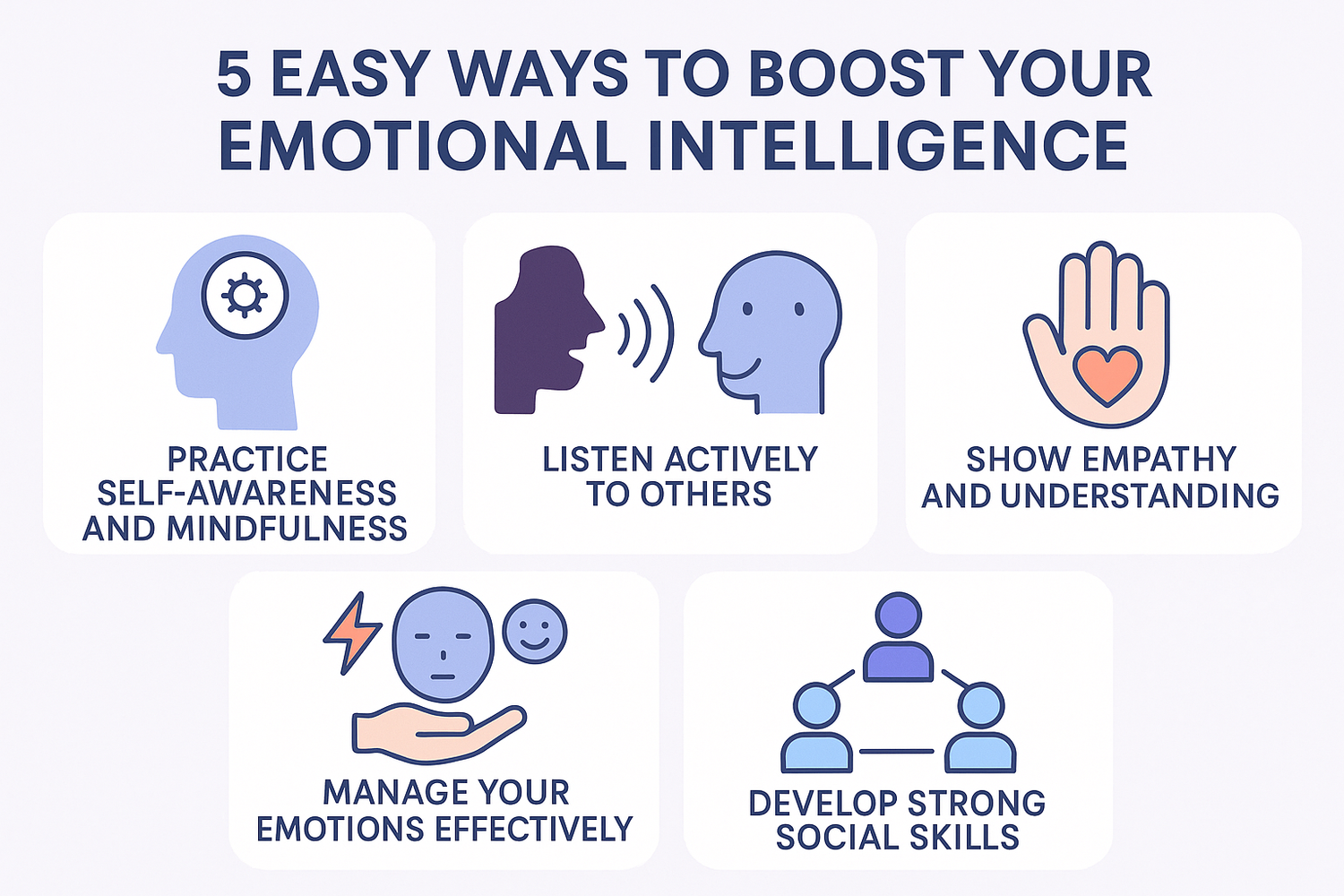 5 Easy Ways to Boost Your Emotional Intelligence