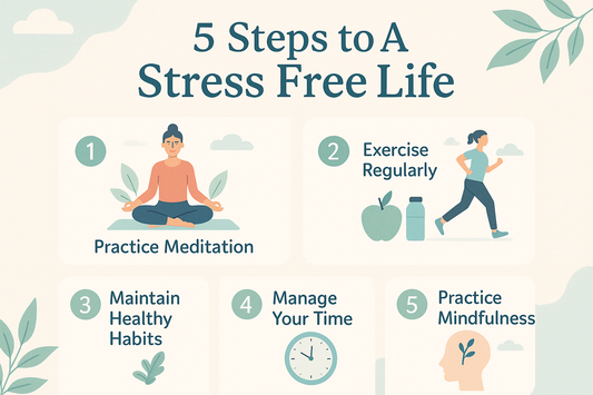 5 Steps to A Stress Free Life.