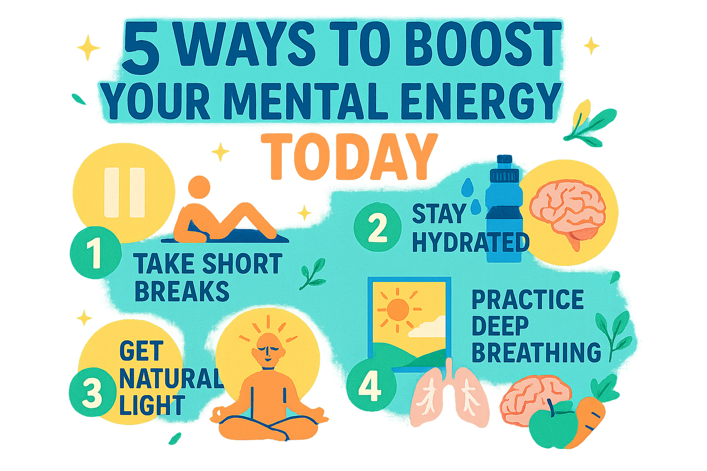 5 Ways To Boost You Mental Energy Today