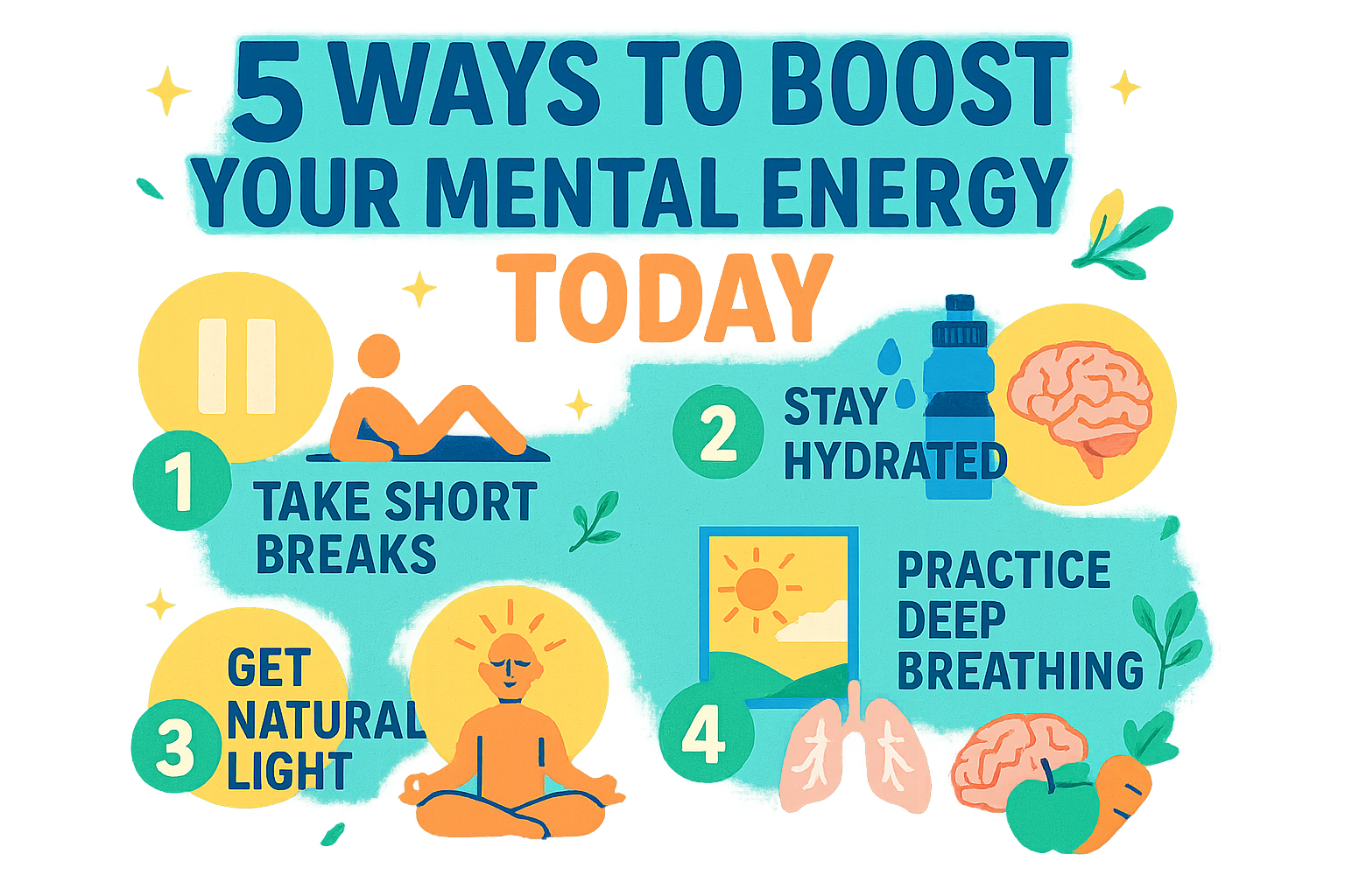 5 Ways To Boost You Mental Energy Today