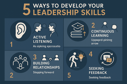 5 Ways to Develop Your leadership Skills.