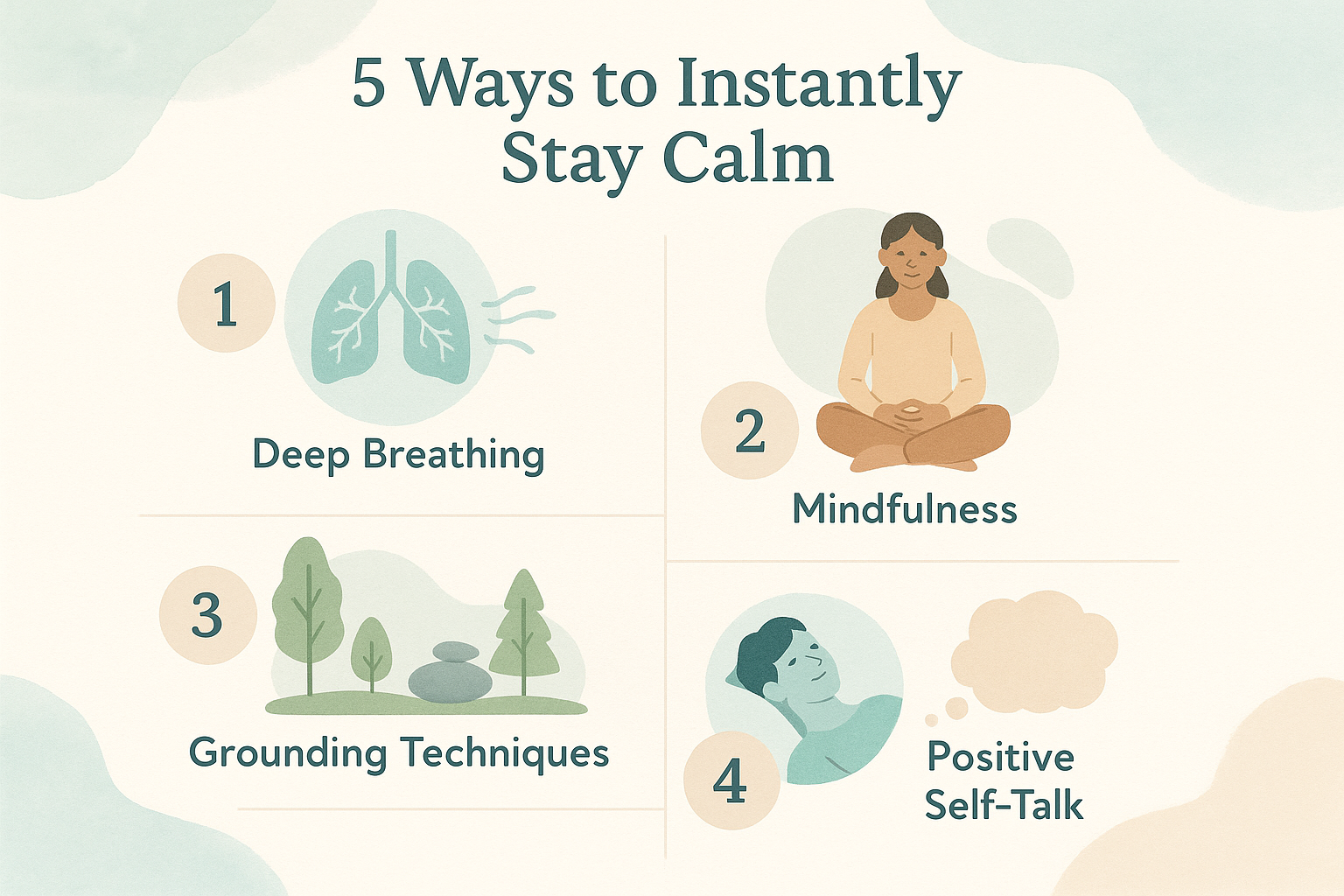 5 Ways to Instantly Stay Calm.