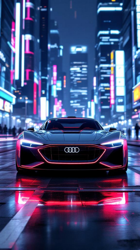 Audi digital wallpaped