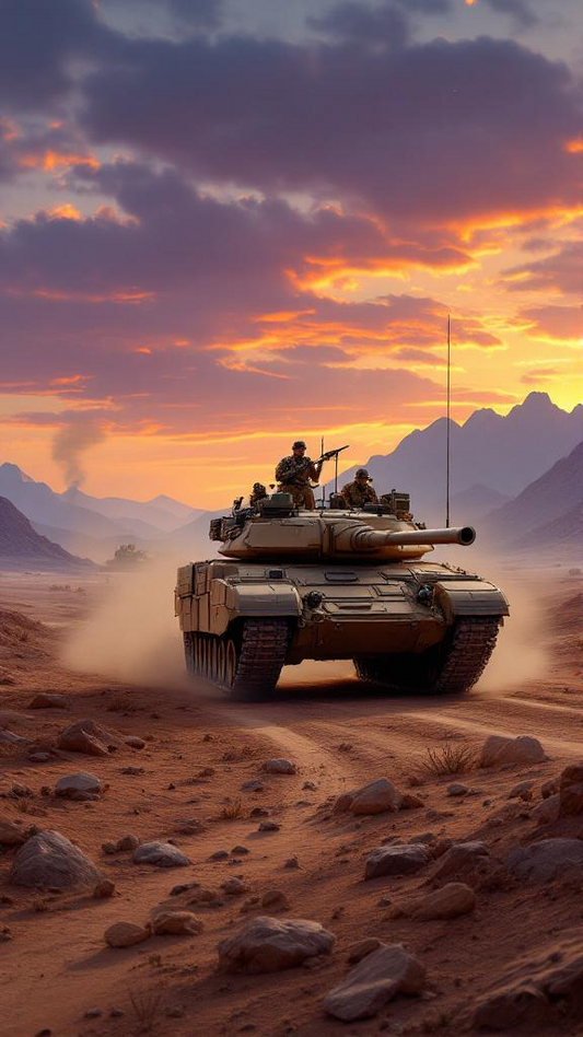 Military Digital Wallpaper.
