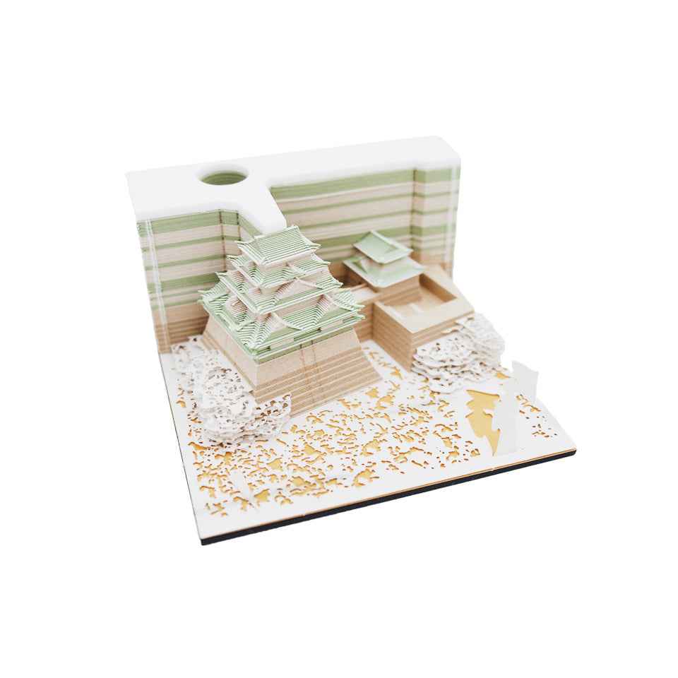 3D Sticky Note Hayao Miyazaki Chihiro 3D Building Design