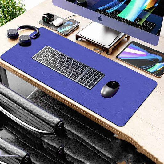 15W Quick Charge Mouse Mat With Cordless Power Desk Pad For Work And Home