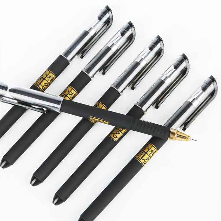 Student-friendly dark ink gel pen