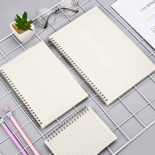 Creative Spiral Horizontal Grid Dot Journal