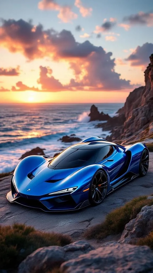 Cars - sports car 2 digital wallpaper.