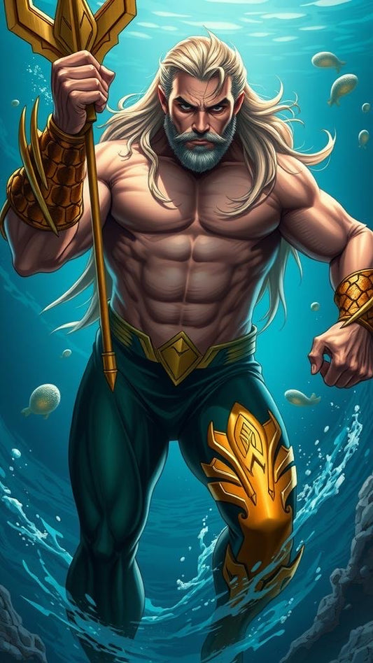 Aquaman digital wallpaper
