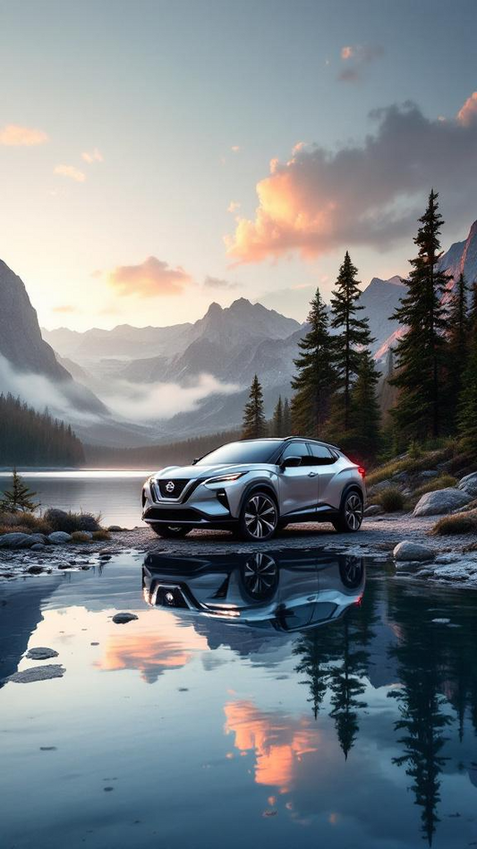 Cars - Nissian digital wallpaper.