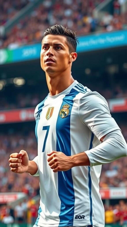 Soccer digital wallpaper.