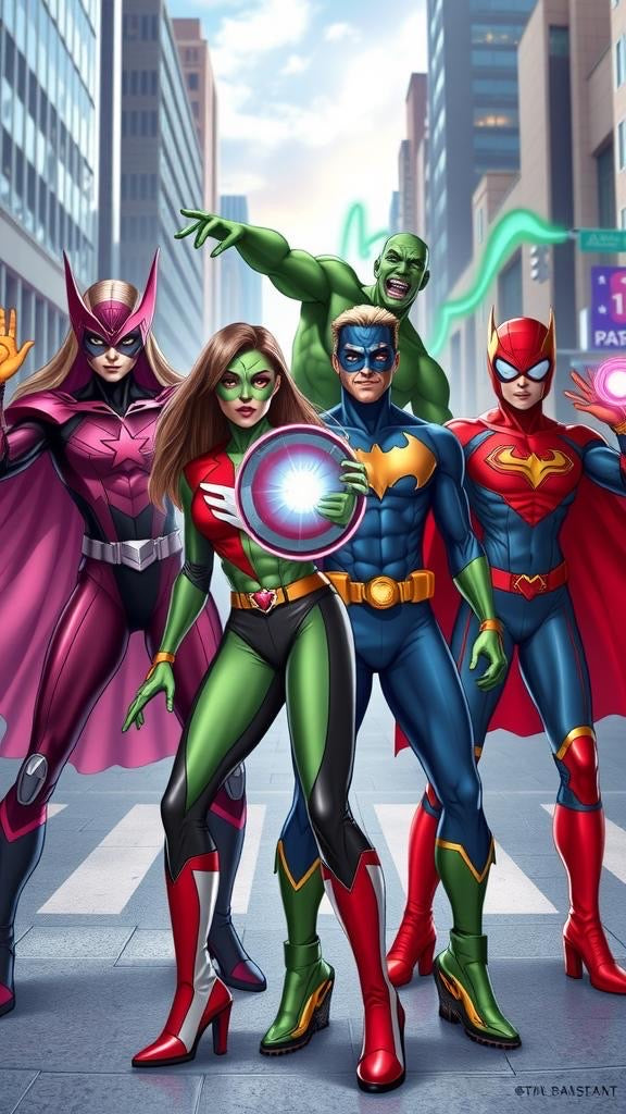 Justice League Digital Wallpaper