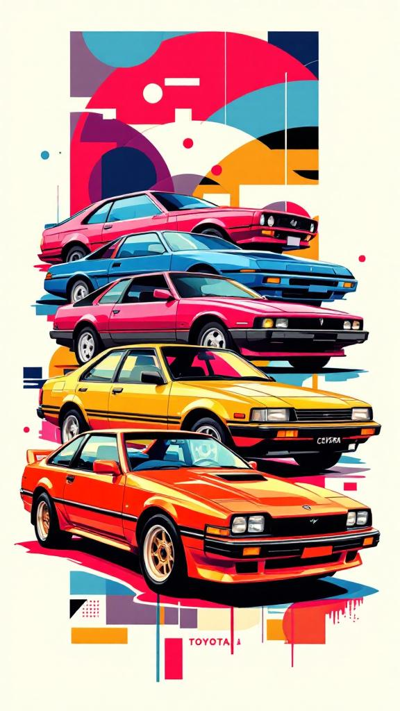 Toyota digital wallpaper