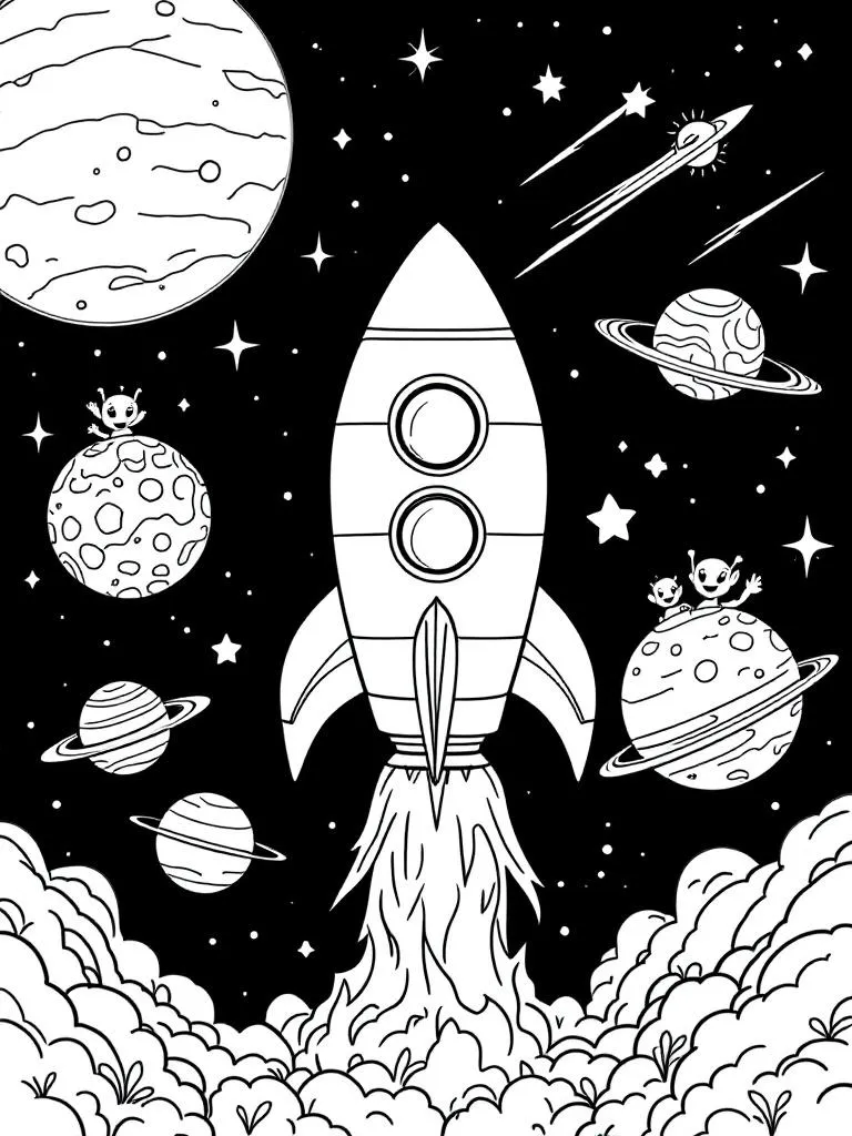 Coloring books - paper or digital