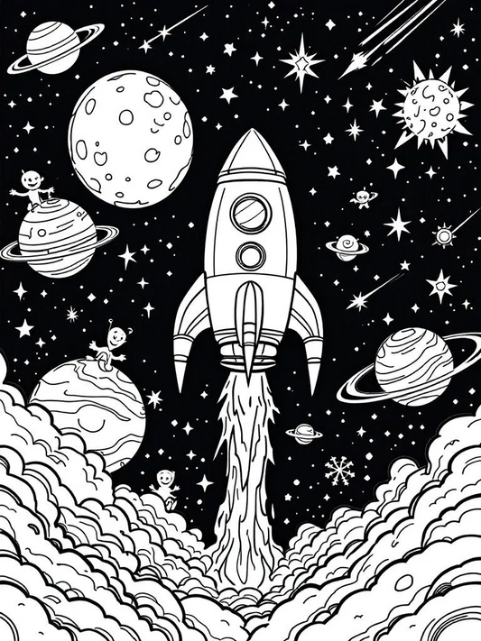 Coloring books - paper or digital