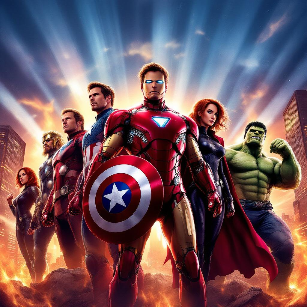 Avengers digital wallpaper 18 pack bundle
