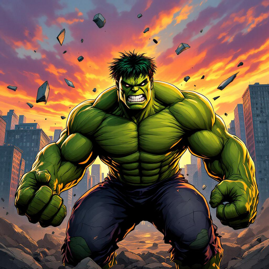 Hulk digital wallpaper