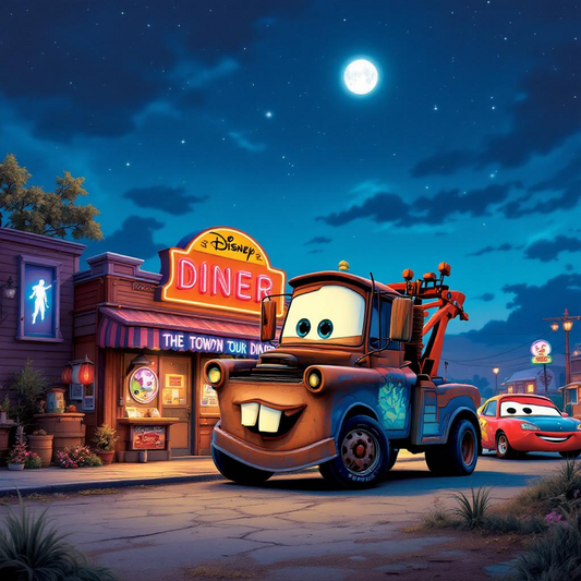 Cars Digital wallpaper - 4 pack