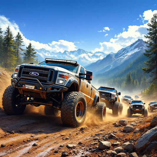 Off-road Trucks digital wallpapers