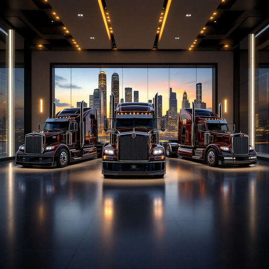 Trucks digital wallpaper