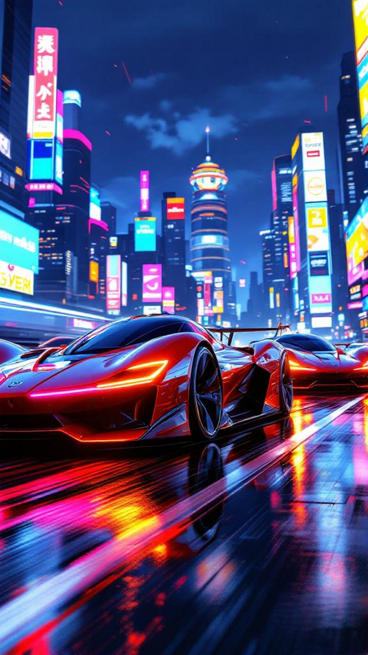 Futuristic Cars Wallpaper