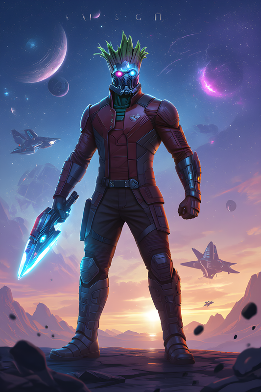 Guardians of the Galaxy Epic Cosmic Poster.