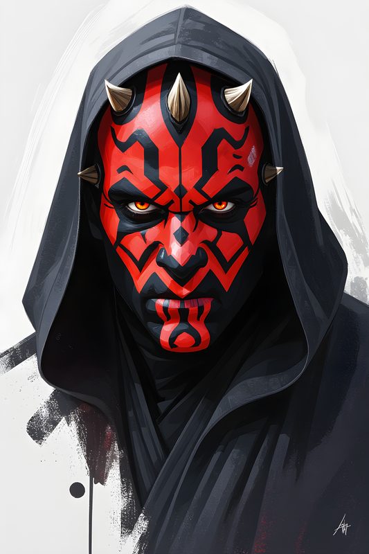 Star Wars Digital Wallpaper - Darth Mul