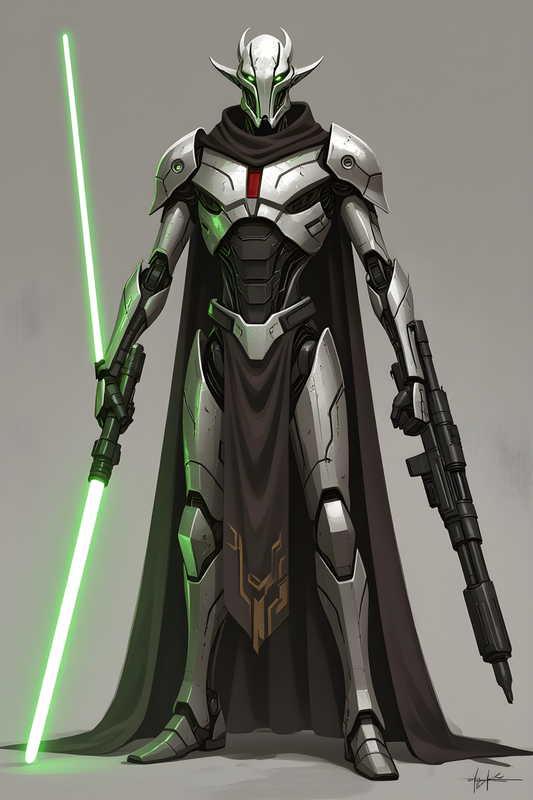 Star Wars Digital Wallpaper - General Grevious