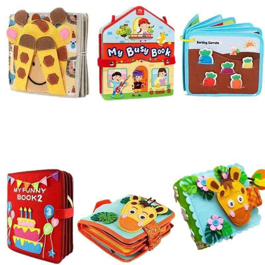 Cartoon Farm Children'S Early Education Felt Toys
