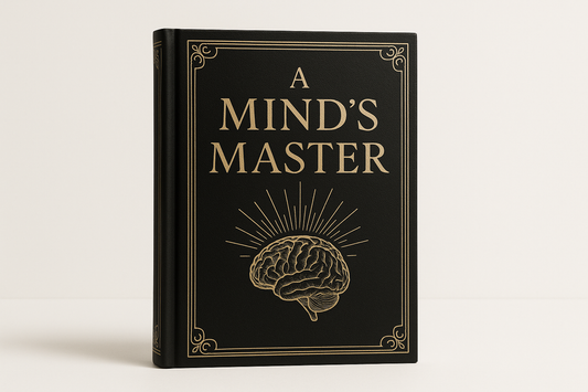 A MIND'S MASTER Book Mockup