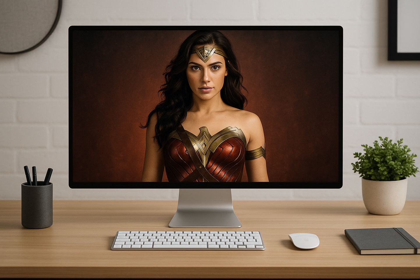 Desktop Monitor Mockup