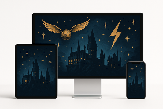 Harry Potter Wallpaper Device Mockups