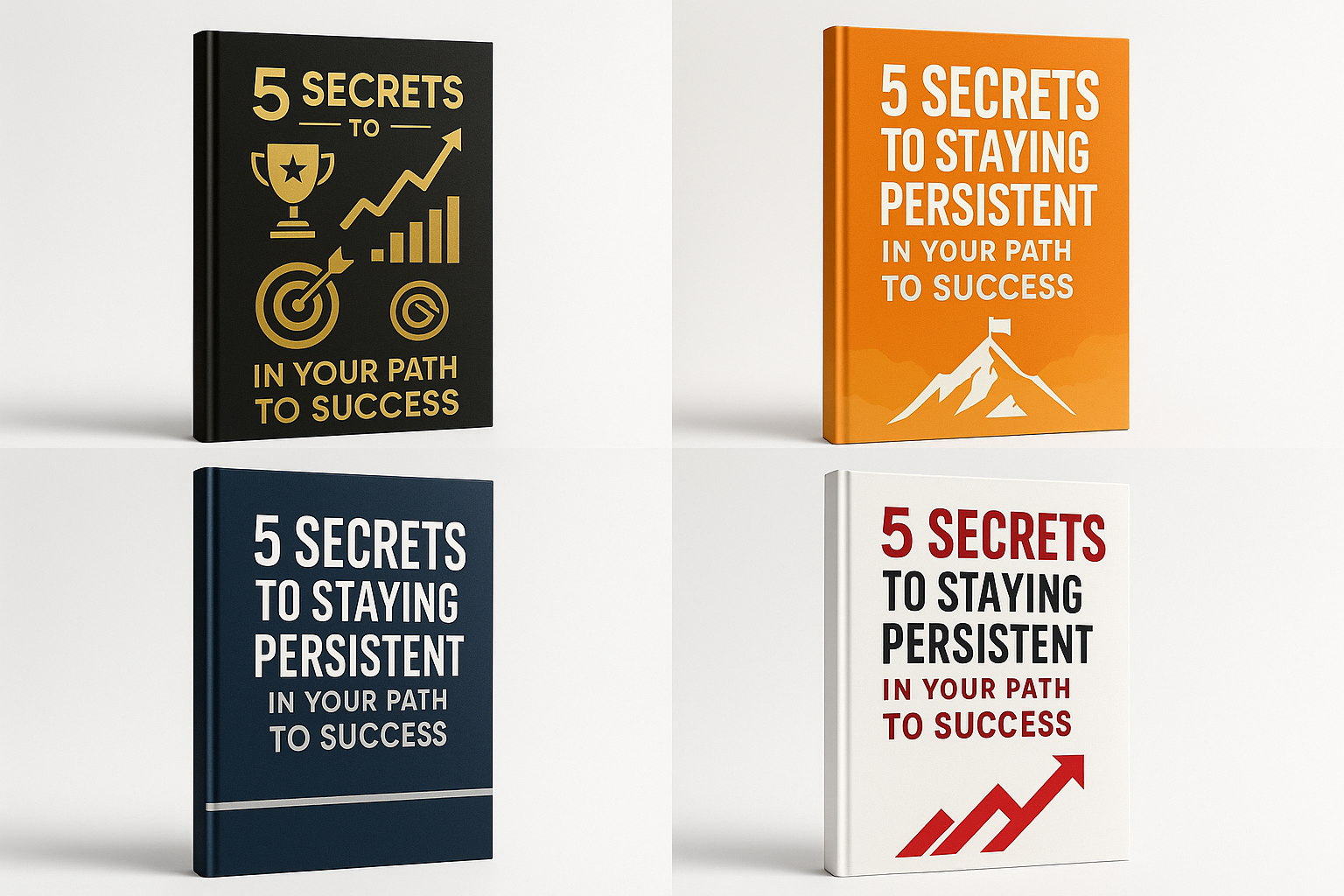 5 Secrets To Staying Persistent In Your Path To Success E-Book.