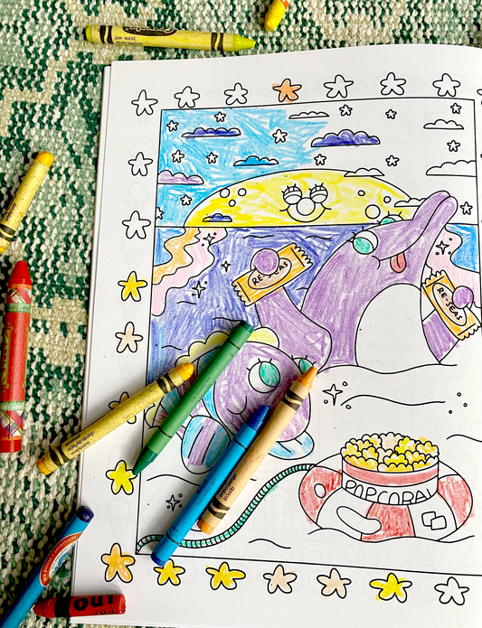 Coloring Story Books.